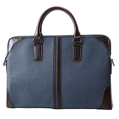 Buy [Zario] ZARIO Business Bag Men's A4 Compatible Saffiano Style