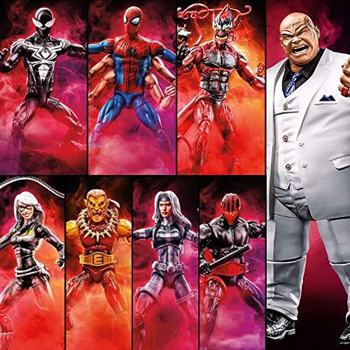 Marvel Legends Series Spider-Man 6-inch Symbiote Spider-Man Action