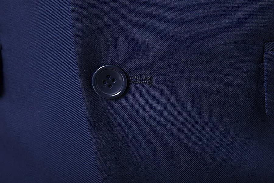 Buy Lanbaosi Suit Men's Stylish Suit 3-Piece Set Single Formal