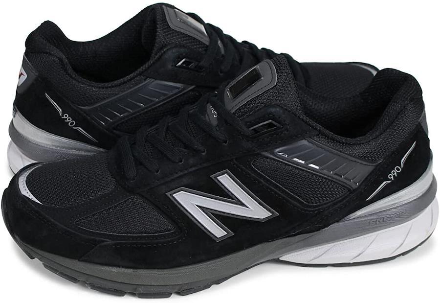 Buy [New Balance] 990 Sneakers D Wide MADE IN USA Black Black 
