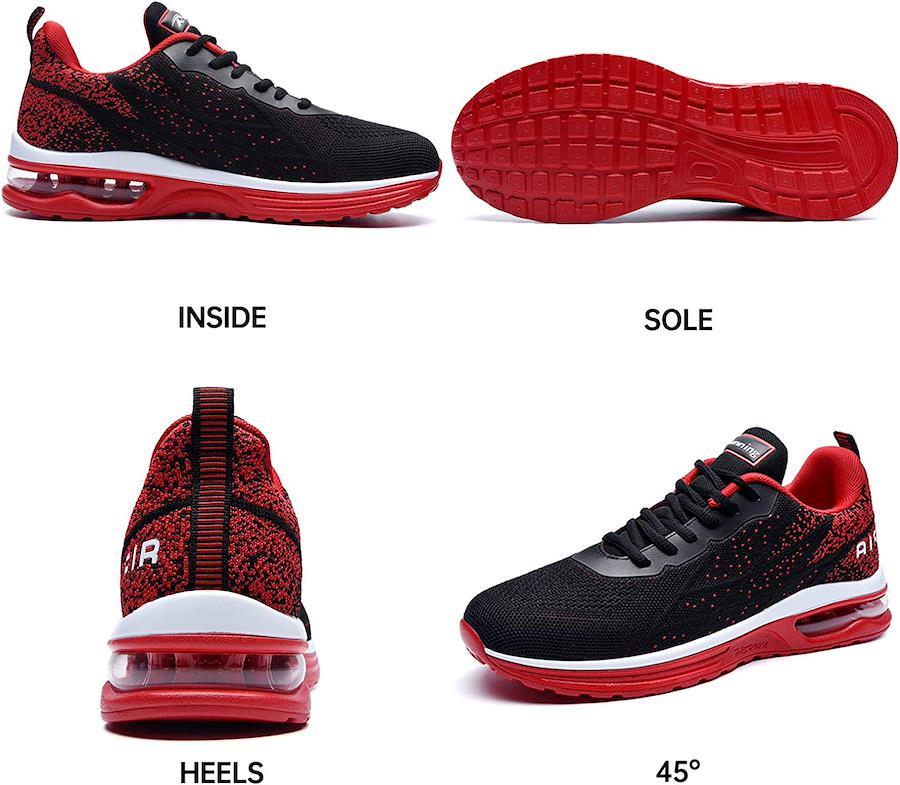 Buy Autper Men's Air Athletic Running Tennis Shoes Lightweight