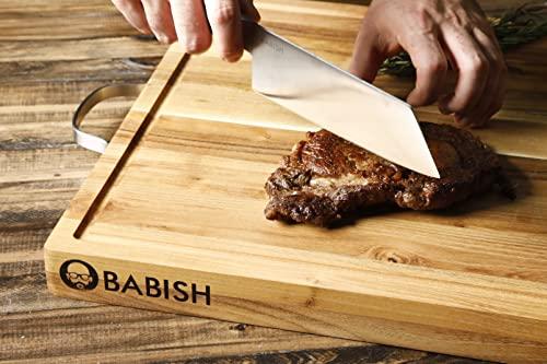 Buy Babish High Carbon 1.4116 German Steel Cutlery 7.5 Treble Clef (Meat  Cleaver + Chef) Knife from Japan - Buy authentic Plus exclusive items from  Japan