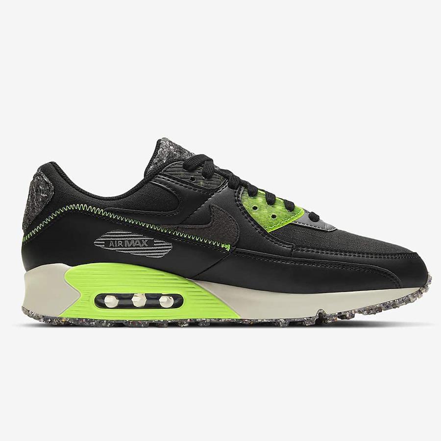 Buy Nike Air Max 90 Air Max 90 White/Black/Gray DC9845-100 Genuine ...