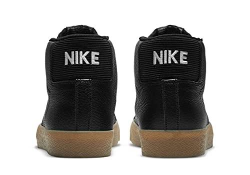 Nike SB Zoom Blazer Mid Premium Skate Shoes Casual Sneakers CU5283-001 Mid  Cut Black Gum