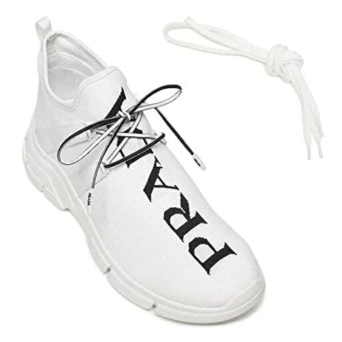 Buy [Prada] Sneakers Shoes Fabric Logo White Black 4E3492 3LD8 F0964 KNIT FABRIC SNEAKERSSNEAKERS BIANCO/NERO [Parallel Import] from Japan Buy authentic Plus exclusive items from Japan | ZenPlus