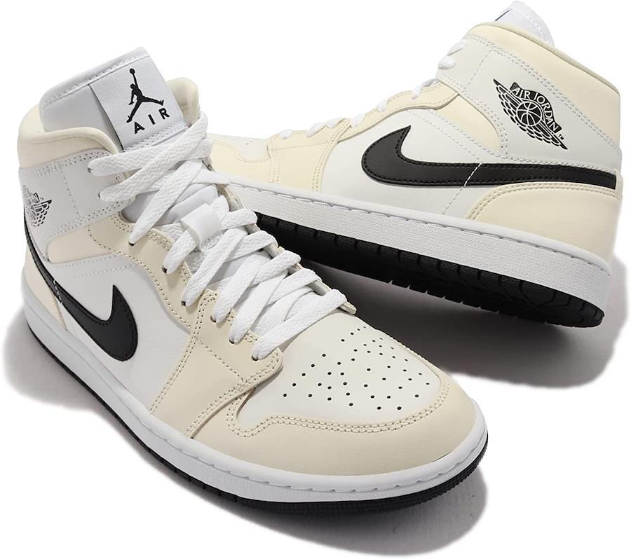 [Nike] Air Jordan 1 Mid Women's Casual Shoes Air Jordan 1 Mid BQ6472-121,  22.5 cm [Parallel Import]