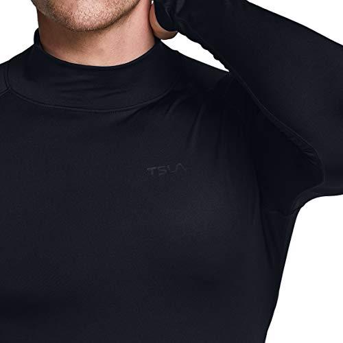 Buy [Tesla] Compression Wear, High Neck, Men's, Brushed Lined [Moisture  Absorption, Quick Drying, Lightweight Heat Retention, Elasticity] Long  Sleeve, Compression Top, Undershirt, Sports Inner, Cold Gear, Winter Inner  Shirt, Turtleneck from Japan 
