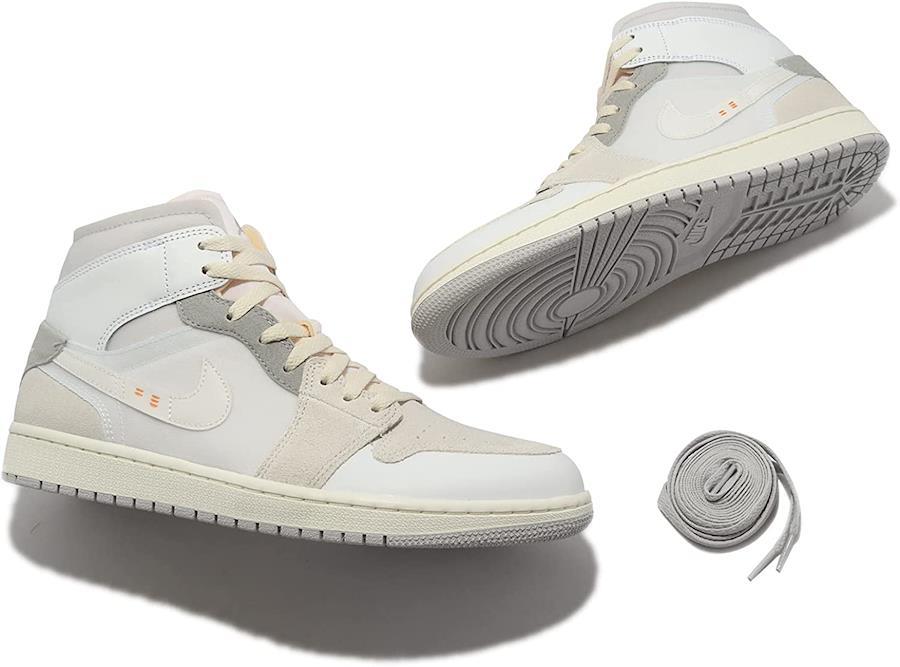 [Nike] Air Jordan 1 Mid SE Craft Men's Casual Shoes Air Jordan 1 Mid SE  Craft Inside Out DM9652-100, 26.5 cm [Parallel Import]