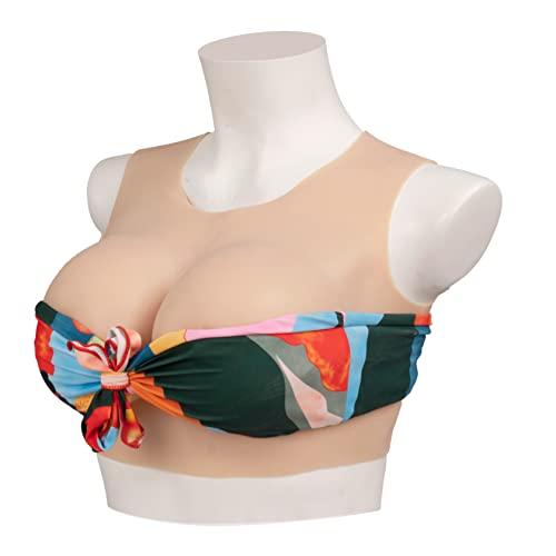 CYOMI シリコンバスト ロアネック 軽量版 人工乳房 女装バスト 変装