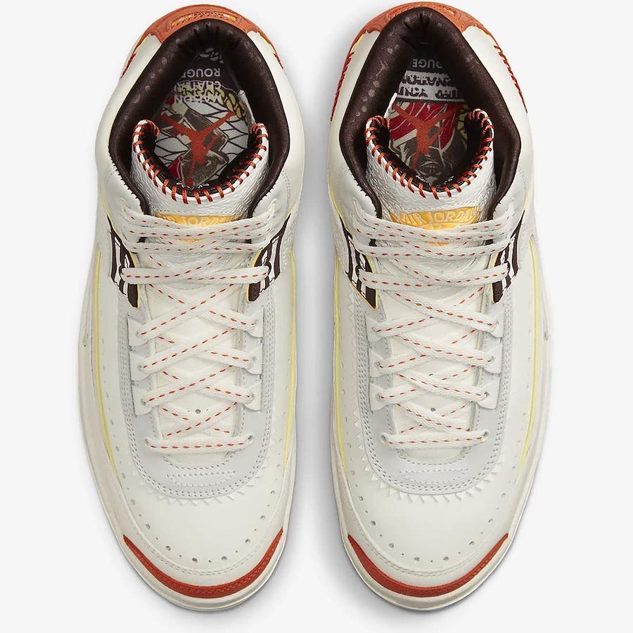 [Nike] Air Jordan 2 Retro SP AIR JORDAN 2 RETRO SP  Sail/Orange/Cinnamon/Citron Pulse DO5254-180 Authentic Japanese Product