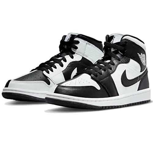 Buy Nike WMNS AIR JORDAN 1 MID SE HOMAGE BLACK WHITE N Air Jordan