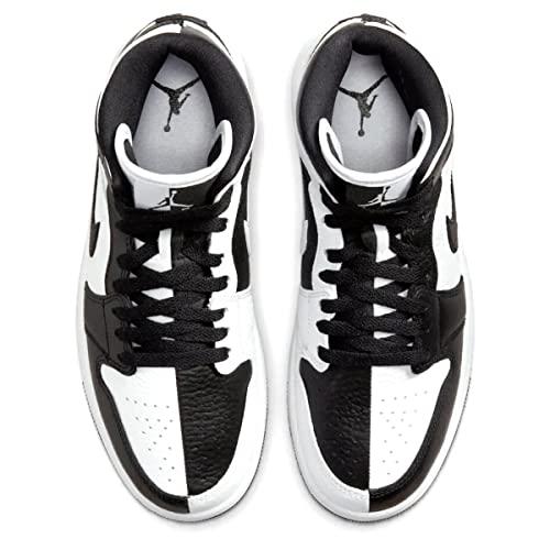 Buy Nike WMNS AIR JORDAN 1 MID SE HOMAGE BLACK WHITE N Air Jordan