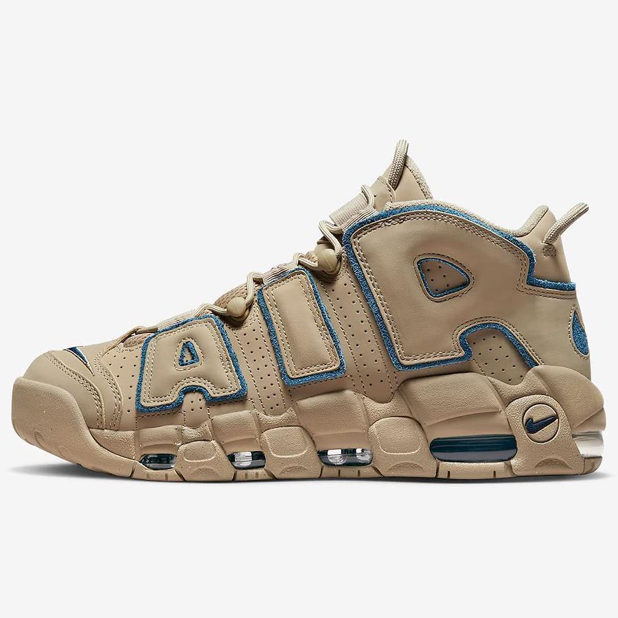[Nike] Air More Uptempo '96 [AIR MORE UPTEMPO '96] White/Photodust/Bust  Gray/Black DQ5014-100 Genuine Product