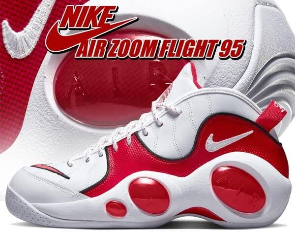 Buy [Nike] Air Zoom Flight 95 AIR ZOOM FLIGHT 95 White/True Red