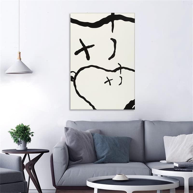 カウズ 抽象画 アートパネル 飾り絵 ポスター 抽象 Kaws スヌーピー 壁掛け アートフレーム モダン アートボード インテリア 絵画 印刷された  インテリア部屋飾り パネルアート - 日本の商品を世界中にお届け | ZenPlus