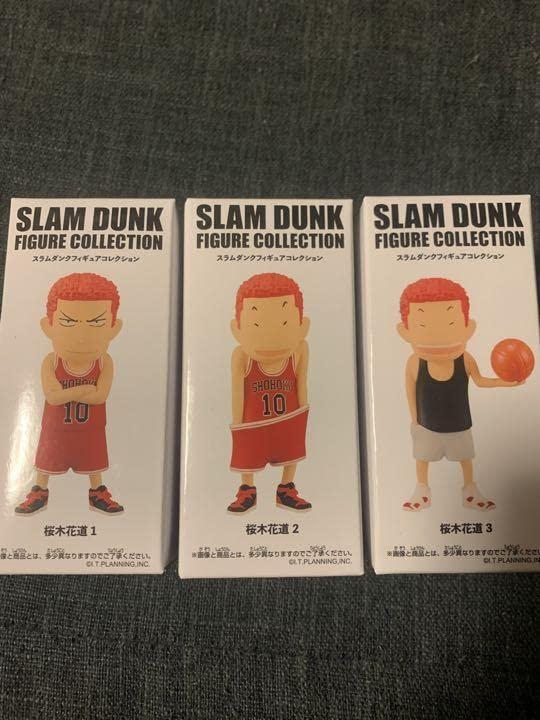 Slam Dunk Figure Collection Sakuragi Hanamichi 3 types set