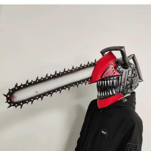 Buy Denji Cosplay Helmet and Electric Saw Set, Suitable for Chainsaw Man  Cosplay, Headwear, Various Sizes, Masks, Saws, Electric Saws, Latex Mask,  Tools, Weapons, Dress-Up, Events, Birthday, Halloween, Christmas, Present,  Cultural Festivals