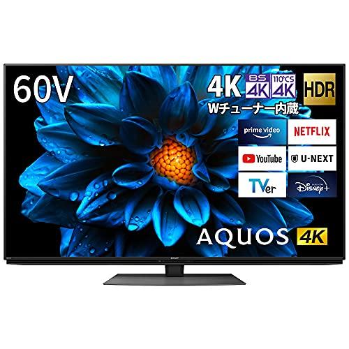 Sharp 60V 4K LCD TV AQUOS 4T-C60DN1 N-Black Panel Double Speed...
