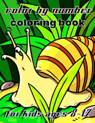 Color By Numbers Kids Ages 8-12: Large Print Birds, Animals and