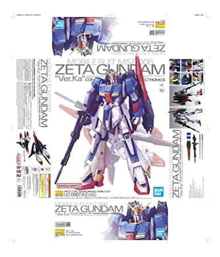 MG Mobile Suit Z Gundam Zeta Gundam Ver.Ka 1/100 Scale Color Coded