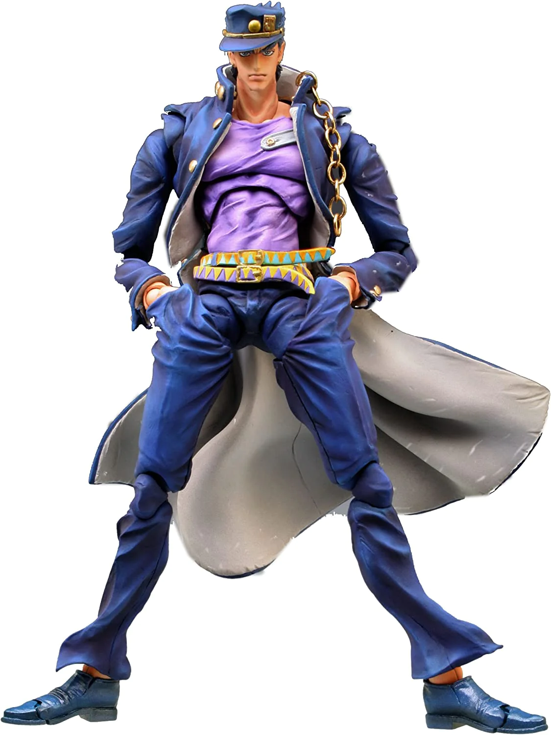 JoJo's Bizarre Adventure Jotaro Kujo Super Action Statue BIG Action Figure