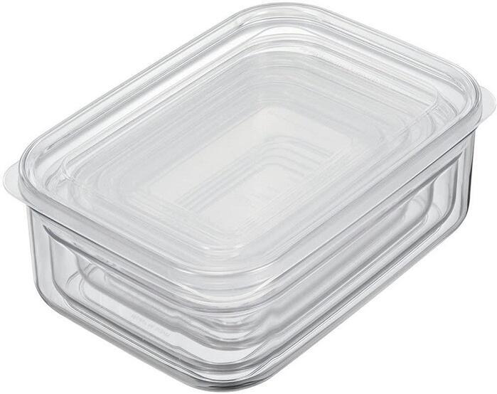 Minimalist Clear Food Storage Container