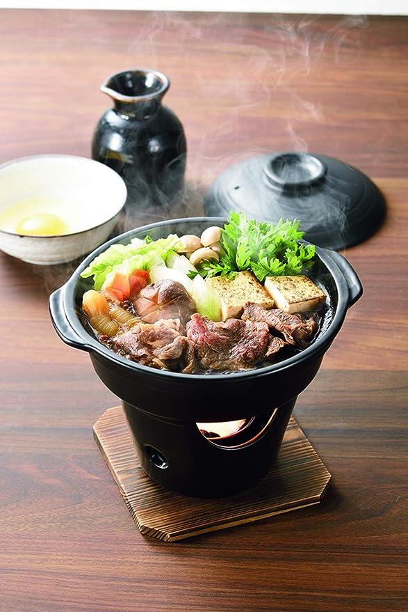 Buy Ceramic sukiyaki pot set with stove from Japan - Buy authentic Plus  exclusive items from Japan