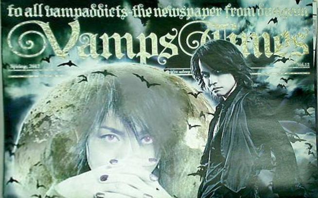 Buy VAMPS fan club bulletin Vamps Times vol.12 from Japan - Buy