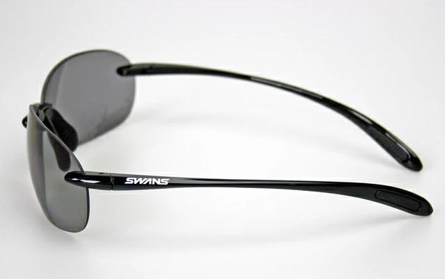 スワンズ SWANS　SABE-0051　エアレスビーンズ　偏光スモーク　UVカット 偏光レンズ　ケース&メガネ拭き付