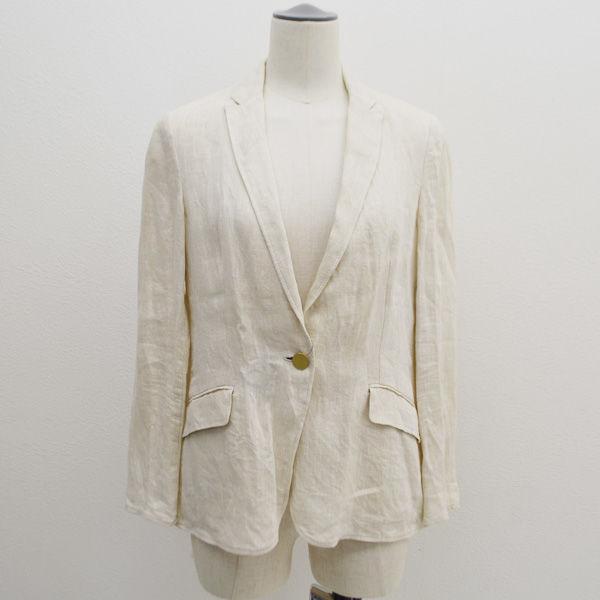 Buy UNITED ARROWS ◇ Linen jacket / 1B / beige / size 38 1522-209