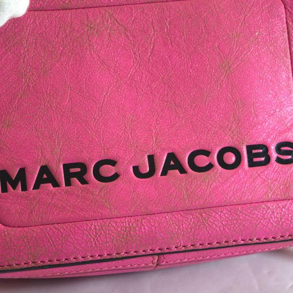 MARC JACOBS / マークジェイコブス ◆ショルダーバッグ/ザ・テクスチャード ボックス 20/レザー/ピンク M0014508 670  レディースファッション【バッグ/バック/BAG/鞄/カバン】 【中古】