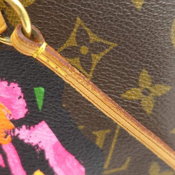 LOUIS VUITTON M48613 Monogram Neverfull MM Roses Tote Limited Japan [Used]