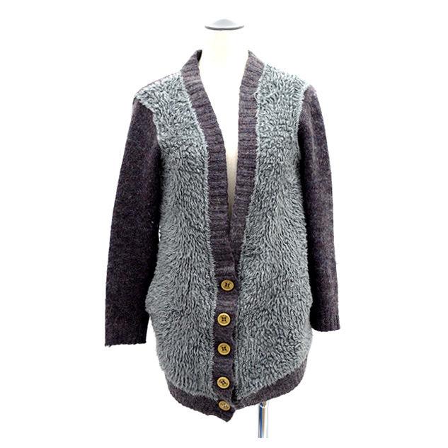 SEE BY CHLOE Cardigan/brushed/gray/size 38 Ladies' fashion  [Lady's/Girls/LADY] [Old clothes] [Used]