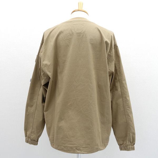 WTAPS / Double Taps ◆Pullover shirt/SMOCK LS COTTON TWILL/Khaki/Size 03  212BRDT-SHM05 Men's fashion [Men/Men/Boys/Gentlemen] [Used]