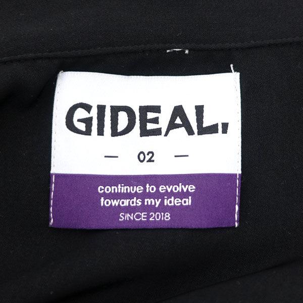 gideal two-sided logo print t shirt