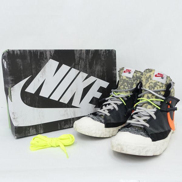 NIKE × READYMADE ◆Blazer Mid/Blazer Mid/Black/26.5cm CZ3589-001 Men's  Fashion [Men/MEN/Men/Boys/Gentlemen] [Shoes/Shoes/SHOES] [Used]