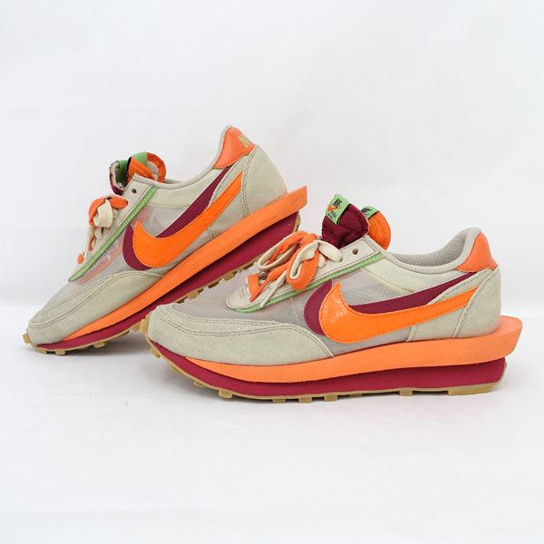 NIKE×sacai×CLOT ◇LD Waffle Orange Blaze/ワッフル/クロット