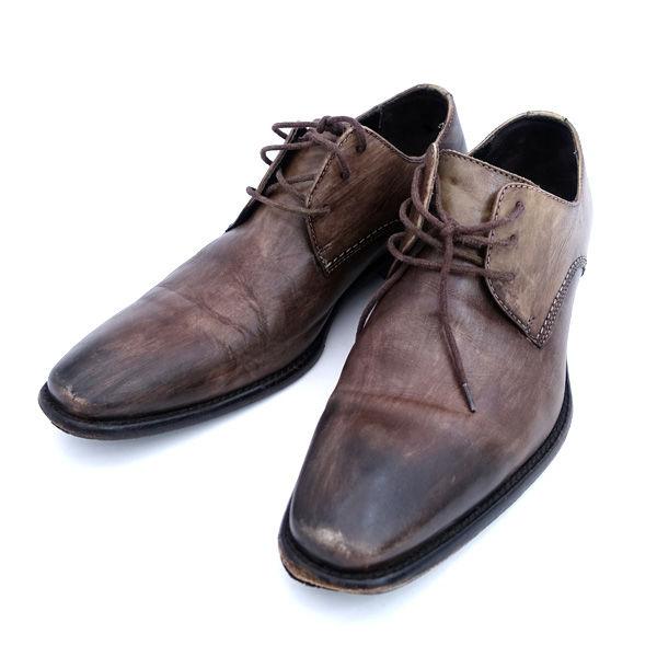 HILTON / Hilton ◆Business shoes/Leather/Brown/Size 40 (25cm) 823 Men's  fashion [Men/MEN/Men/Boys/Gentlemen] [Shoes/Shoes/SHOES] [Used]