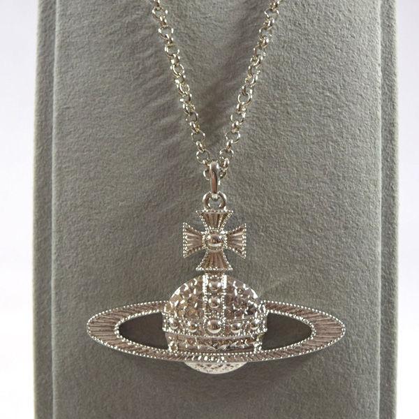 Vivienne Westwood Tiny Orb Necklace Rhinestone Purple silver Outlet  authentic | eBay