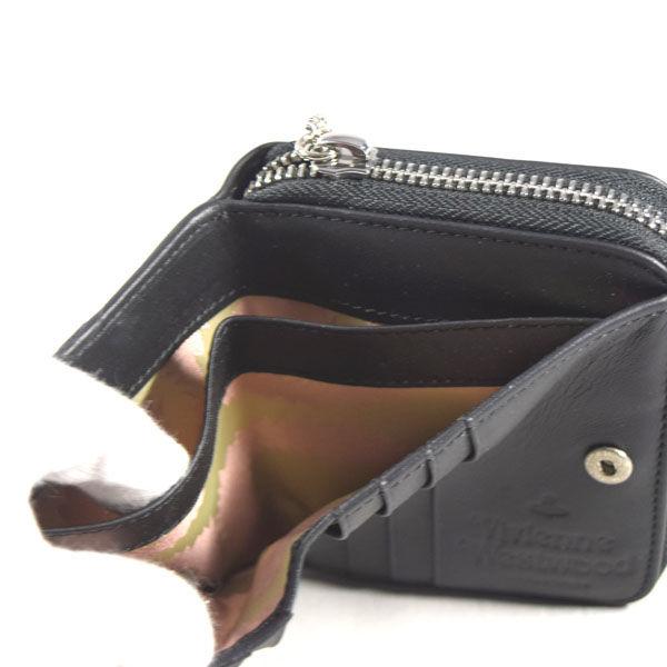 Vivienne Westwood Black Embossed Wallet