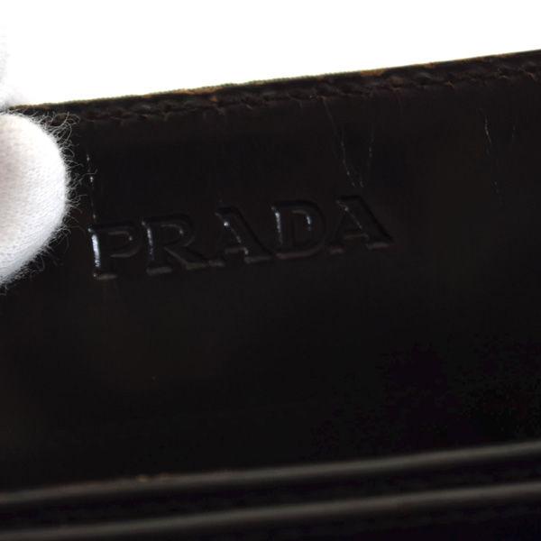 PRADA / プラダ ■ショルダーバッグ ハンドバッグ グリーン メタル ナイロン 8 7 ブランドA【バッグ/バック/BAG/鞄/カバン】 【中古】