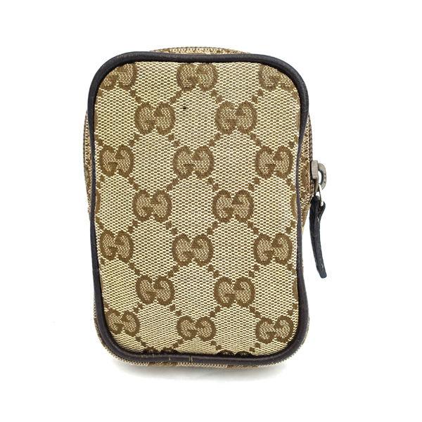 Buy GUCCI / Gucci GG Canvas Pouch Cigarette Case Brown Brand [Used] from  Japan - Buy authentic Plus exclusive items from Japan