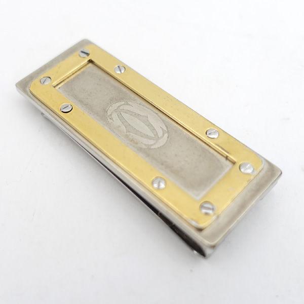 Buy Cartier / Cartier □ Money clip Santos gold silver brand [pre-owned]  from Japan - Buy authentic Plus exclusive items from Japan
