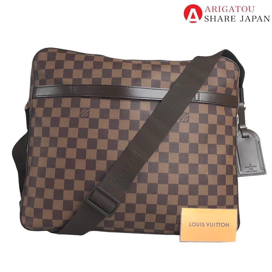 LOUIS VUITTON Shoulder Bag N45251 Dorsoduro Damier canvas Brown