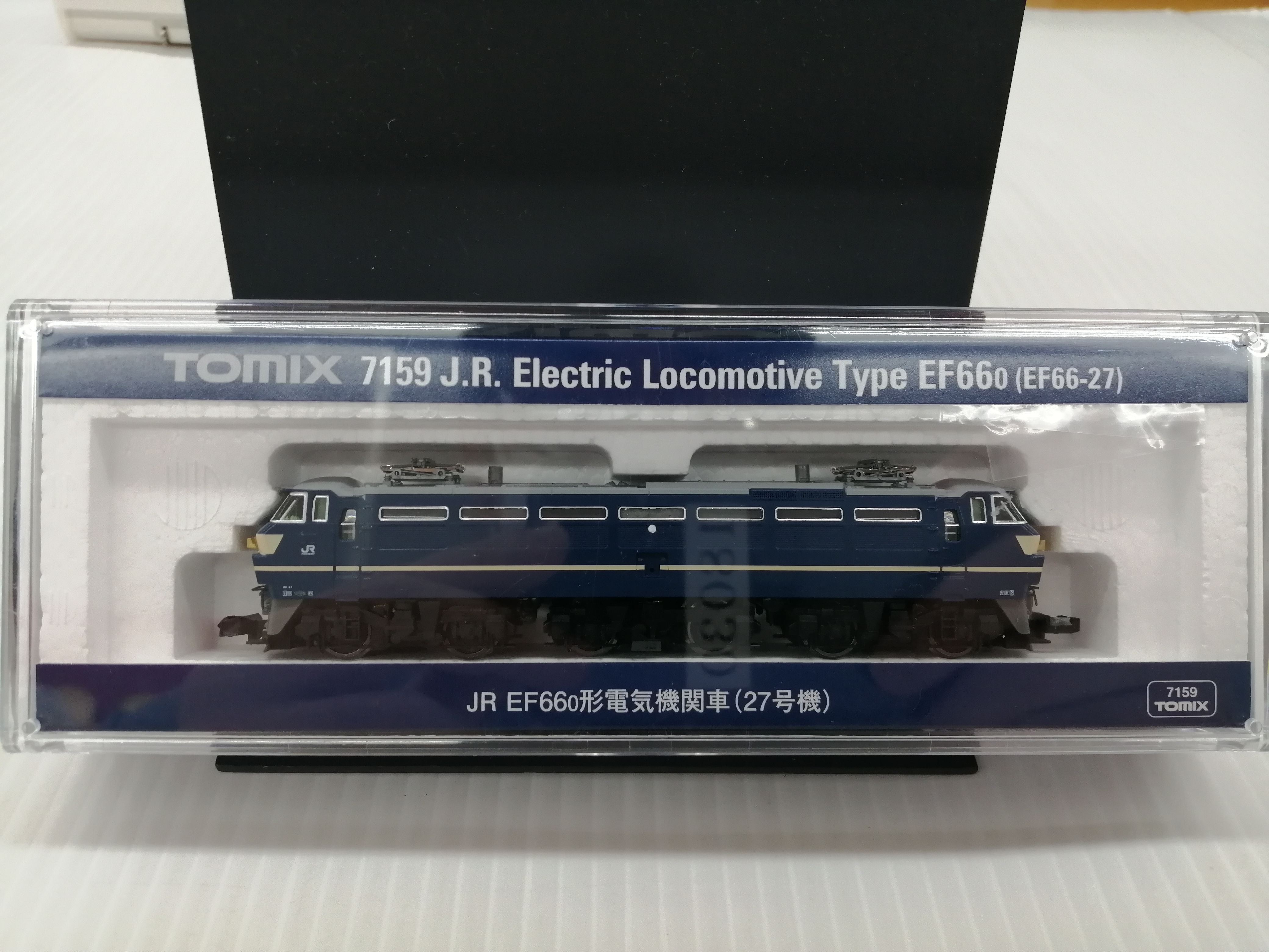 N Gauge 7159 TOMIX JR EF660 Type Electric Locomotive No. 27 Train Model