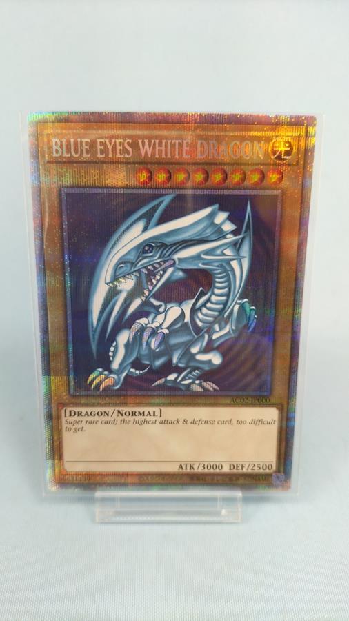 PSE Blue Eyes White Dragon Yu-Gi-Oh AC02-JP000 Trading Card