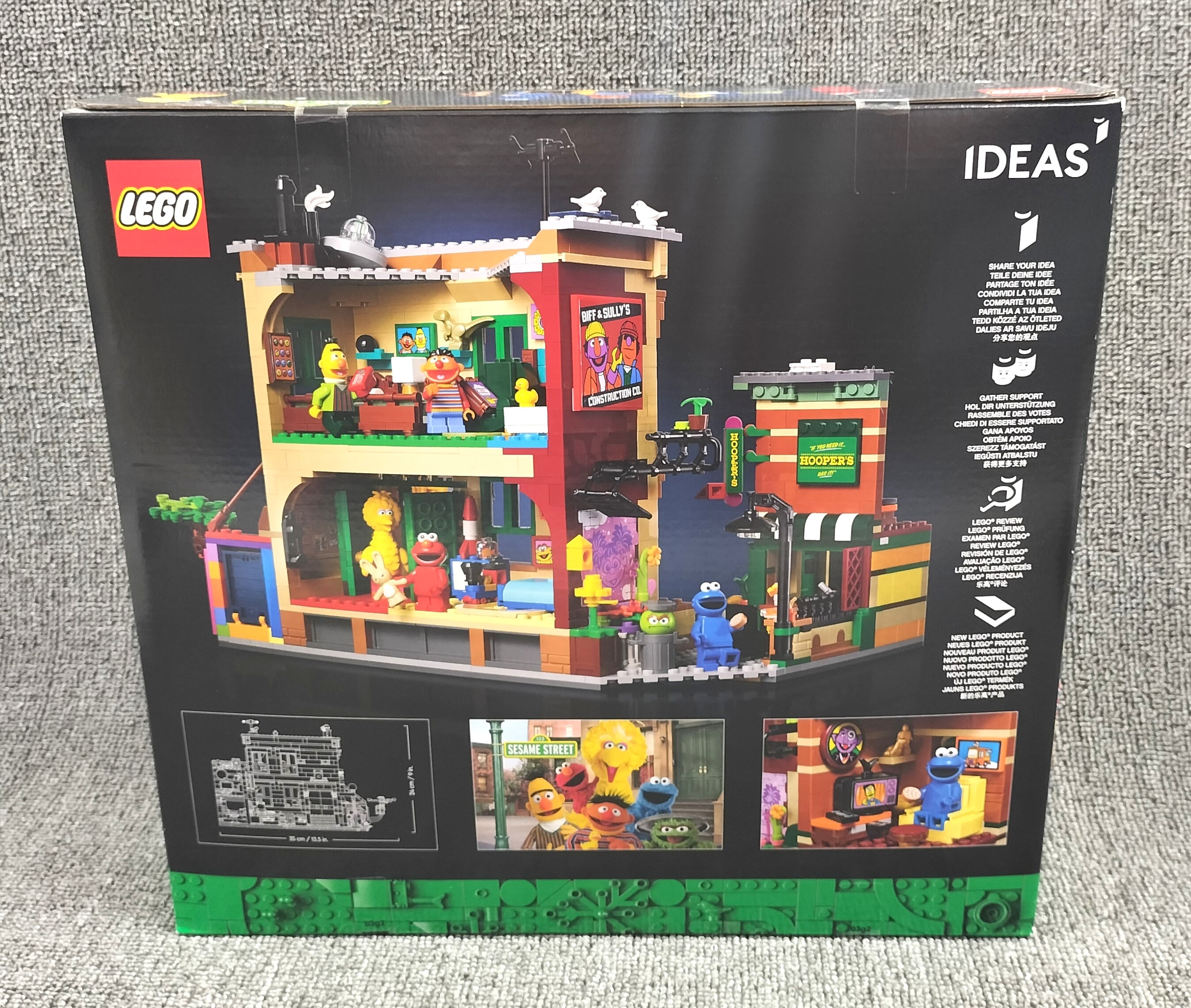 Lego Sesame Street Lego 123 21324 toy - 網購日本原版商品，點對點