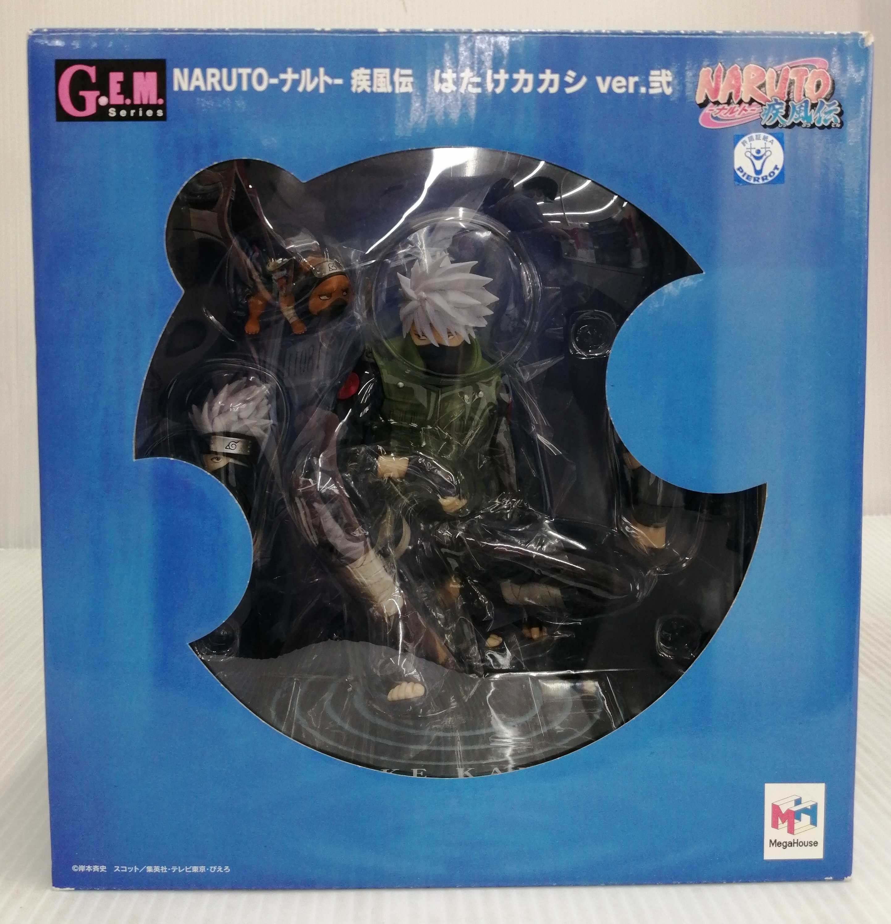 NARUTO Shippuden Kakashi Megahouse Figure G.E.M. Series Japan