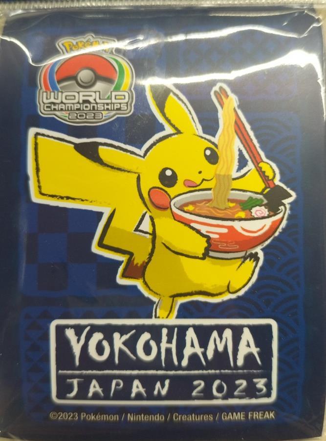 WCS 2023 Deck Shield Pokemon Yokohama Welcome Kit Trading Card