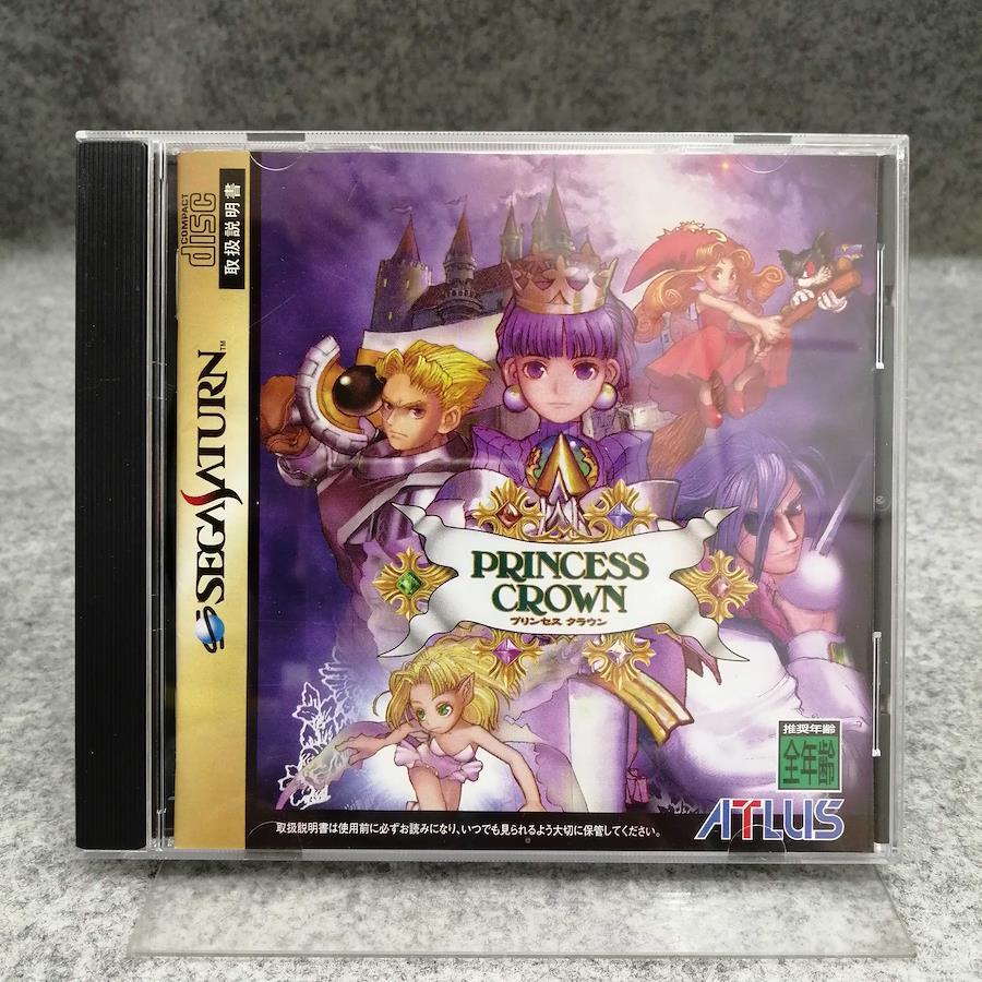 Buy Sega Saturn Software ATLUS Princess Crown Game Software from Japan ...